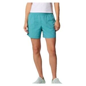 Columbia Women's Sandy River 3" Inseam Outdoor Nylon Shorts Teal Blue Large NWTs